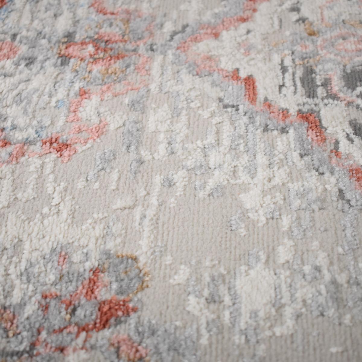 Tapis Kege aux motifs traditionnels orientaux à médaillon