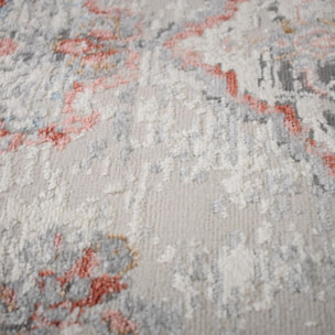 Tapis Kege aux motifs traditionnels orientaux à médaillon