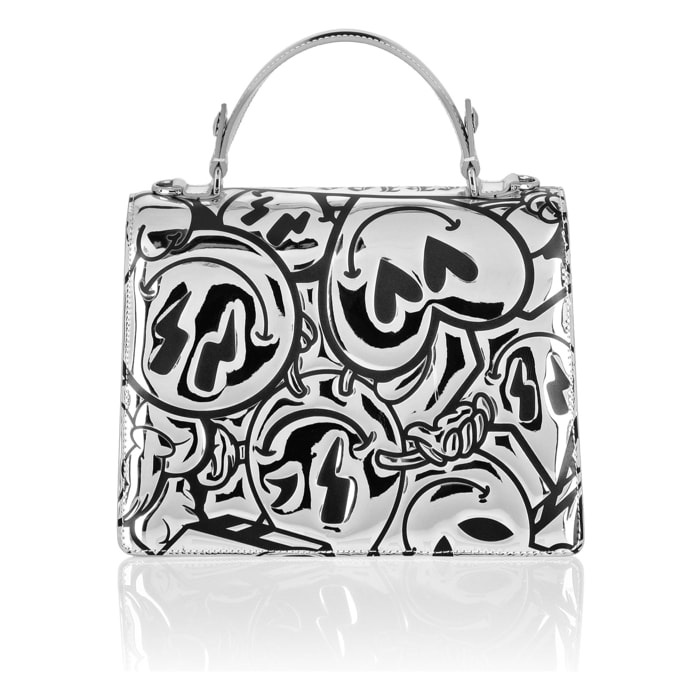 PHILIPP PLEIN Bolsa de asas SMILE