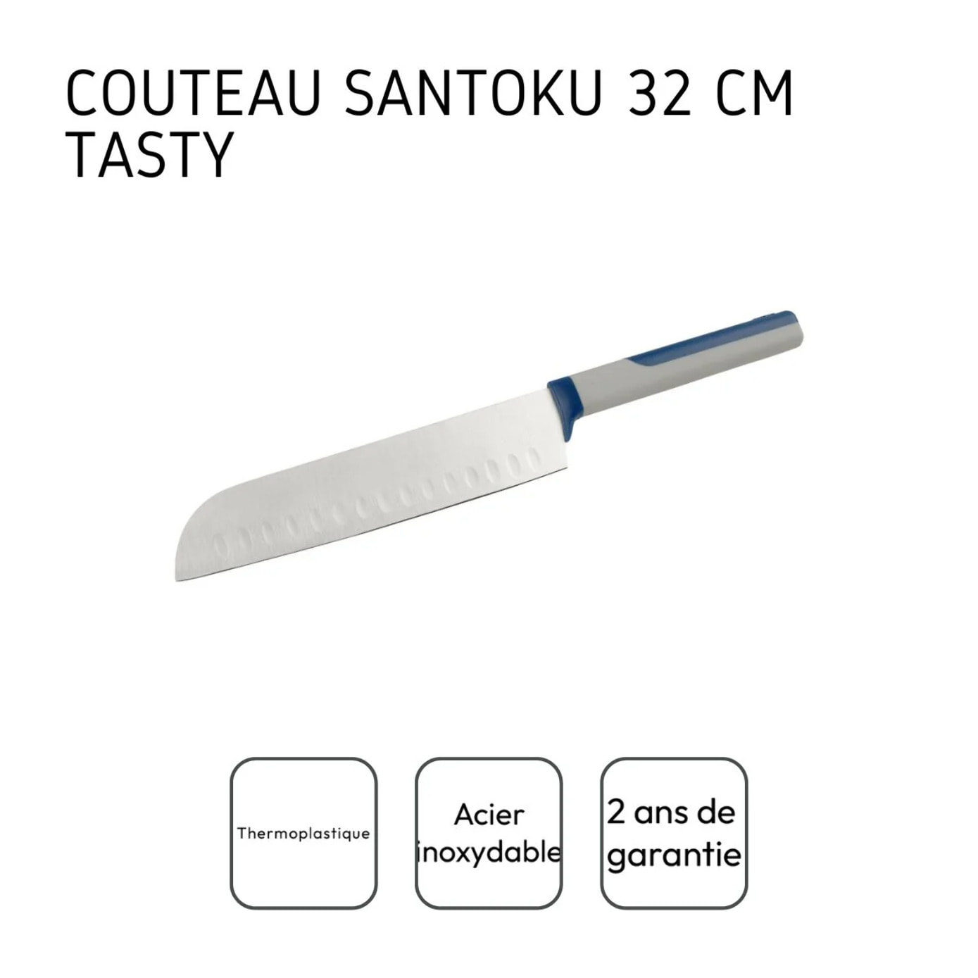 Grand couteau Santoku 32 cm Tasty Core