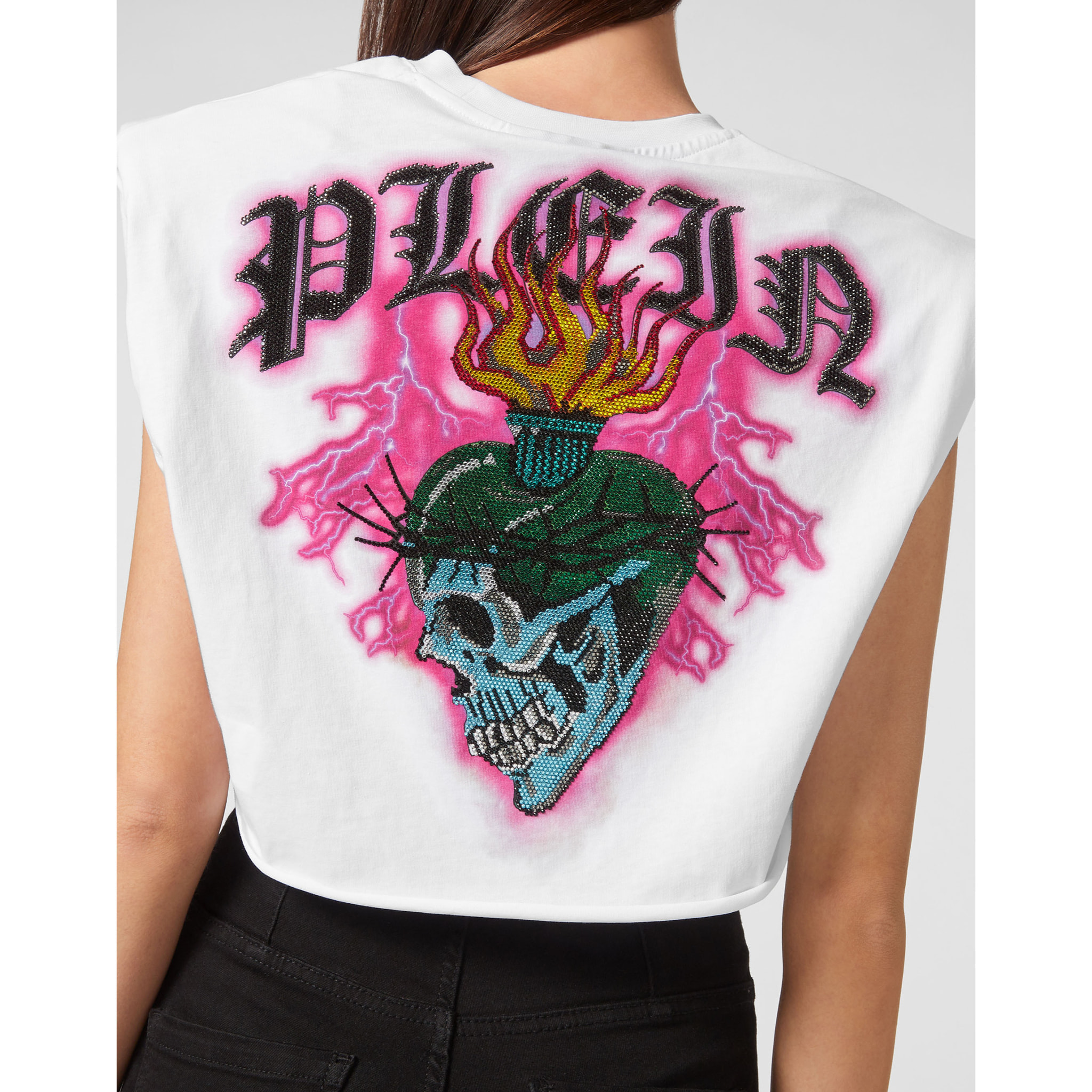PHILIPP PLEIN Camiseta de tirantes TATTOO