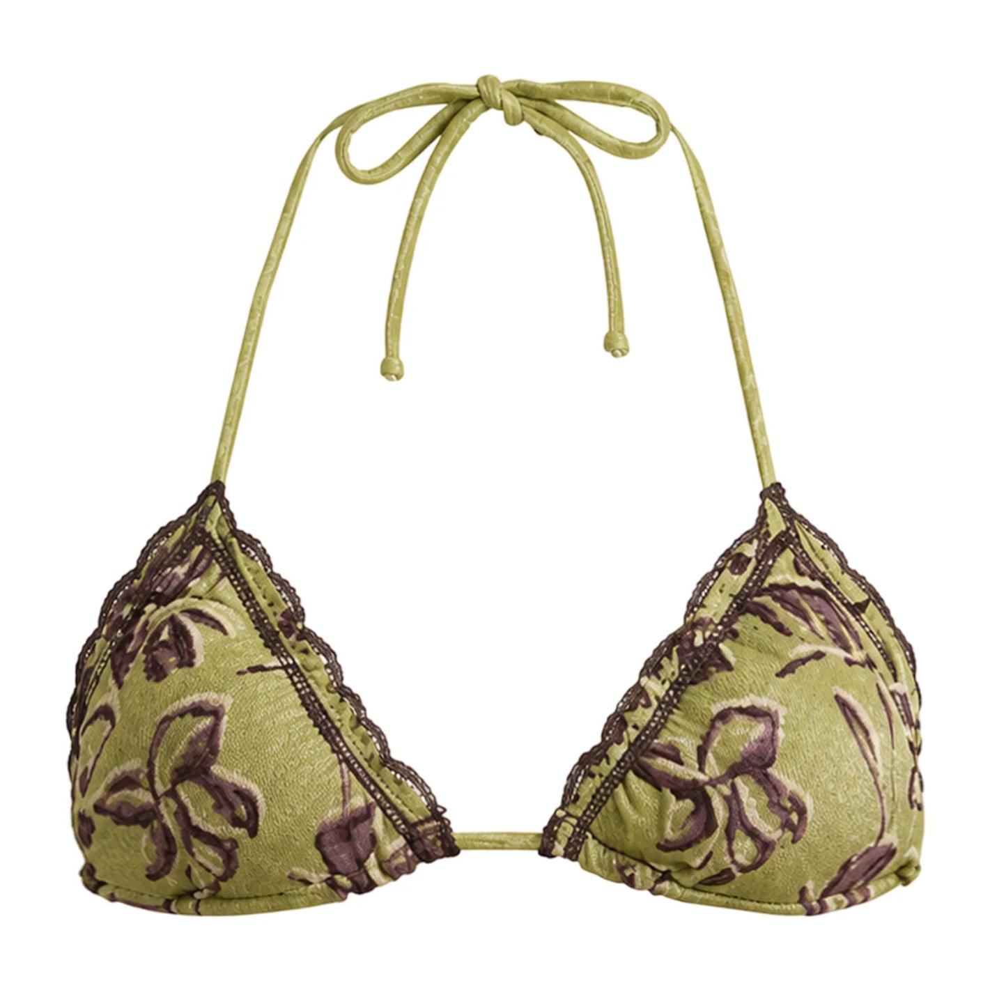 Top de bikini de triángulo