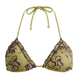 Top de bikini de triángulo