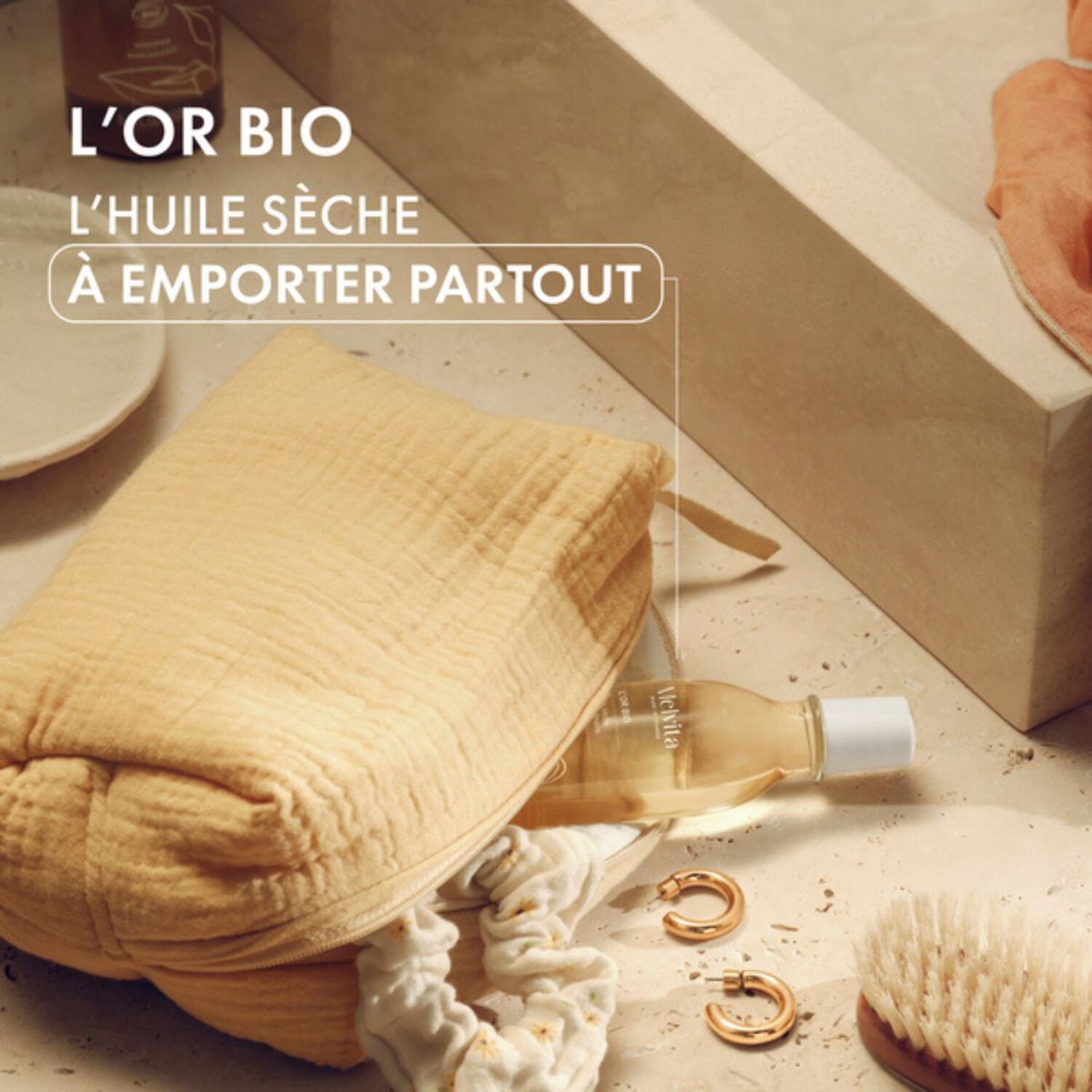 Or Bio - Coffret Huile sèche 100 ml et Chouchou