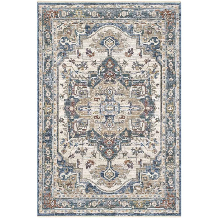 Tappeto salotto classico tradizionale colore verde blu per salotto soggiorno camera da letto