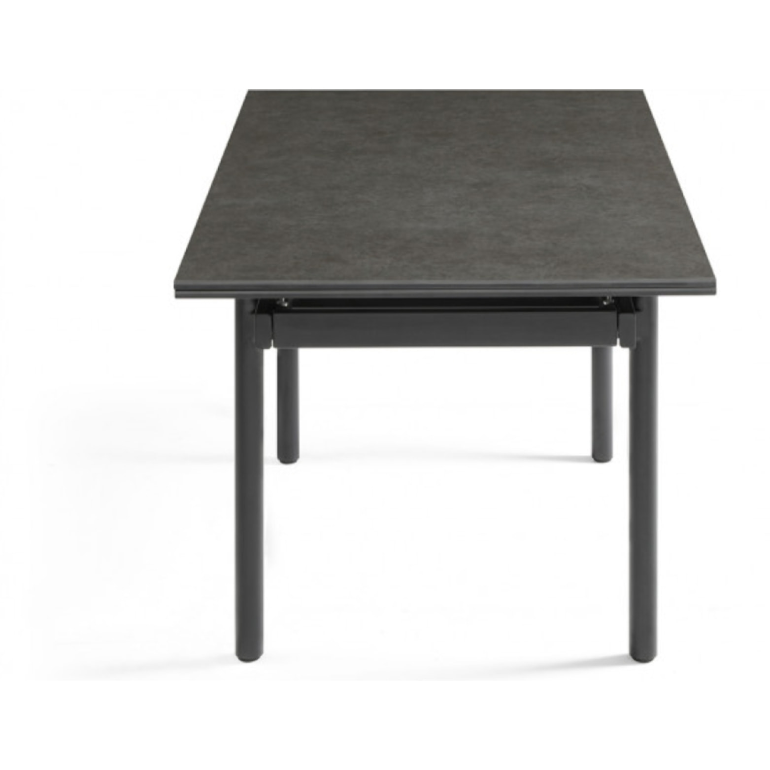 Table extensible en céramique vintage grey L160/240cm - 9 piètements - UNIK