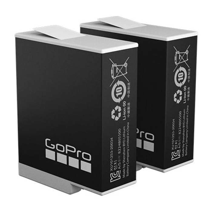 Batterie caméra GOPRO Enduro x 2 pour Hero10/ Hero11/ Hero12
