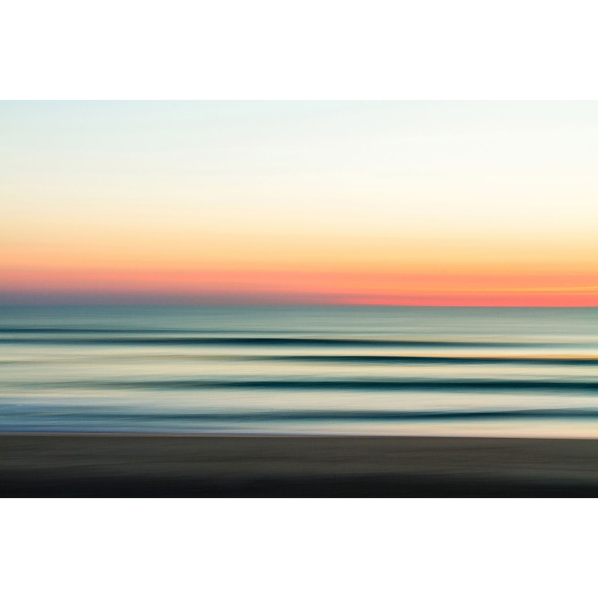 Tableau contemporain sunset lines Tableau plexiglas