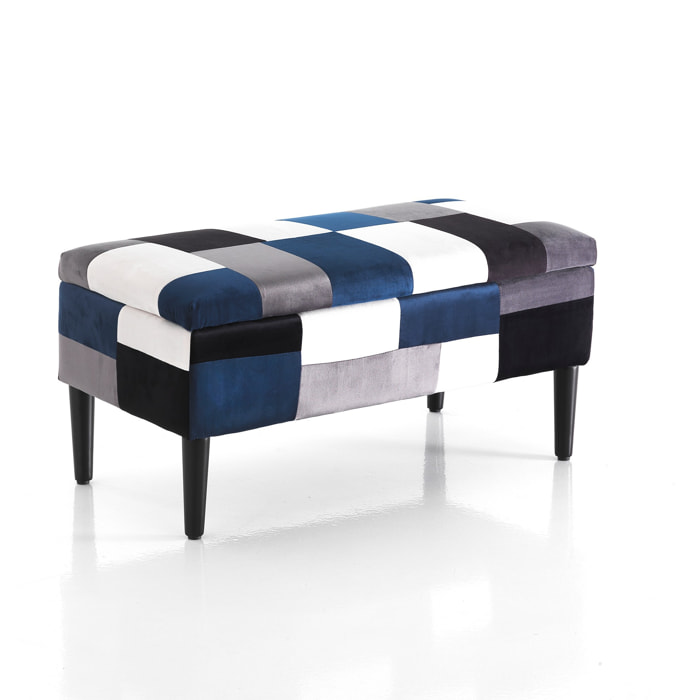 Tomasucci coffre à conteneur KALEIDOS BLUE Multicolore