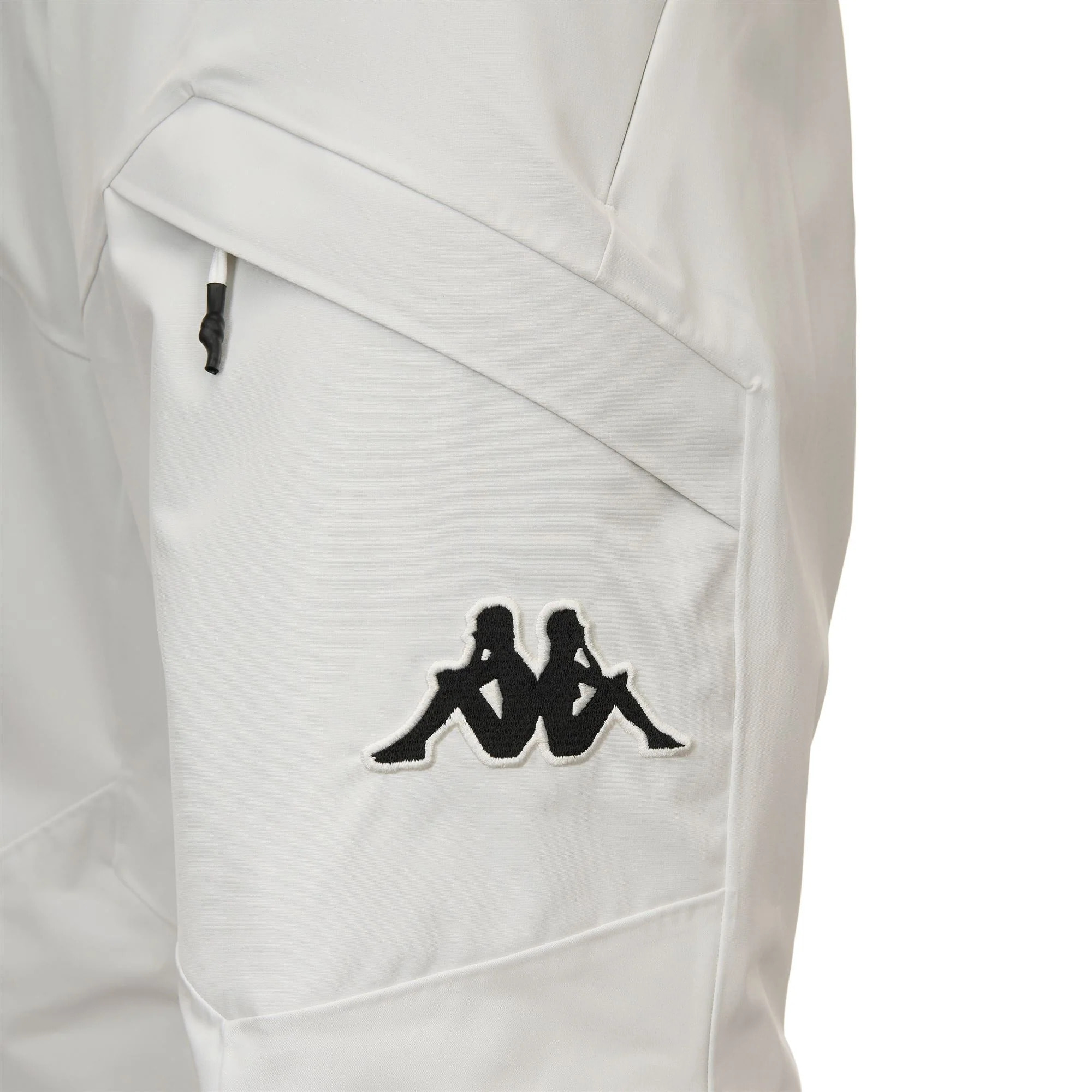 Kappa - Pantaloni Uomo Donna Bianco - 6Cento 622C Premium