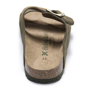 SANDALIA BABUNKERS VERDE