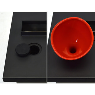 Cheminée décorative avec flammes artificielles