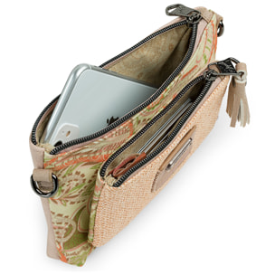 Mini Bolso Bandolera Galatea Annecy Rosa