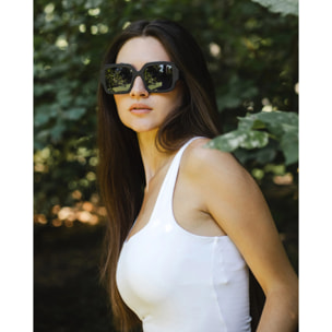 Gafas de Sol Uller Nazare Black Tortoise / Blue para hombre y para mujer