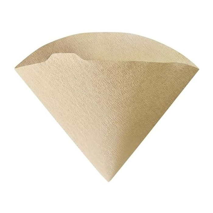 Filtre à café HARIO naturels x100 pour Dripper 1/4 tasses