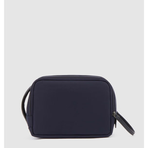 Piquadro Beauty case uomo in tessuto riciclato