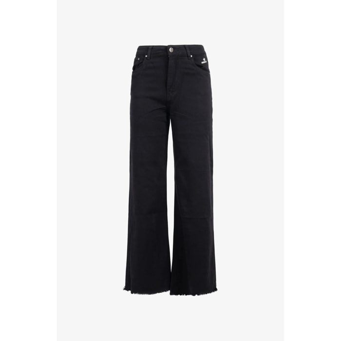 Jeans Donna W5D924 Esercito a palazzo