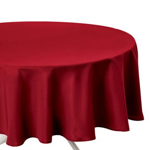 Nappe anti-tâche rouge D180cm