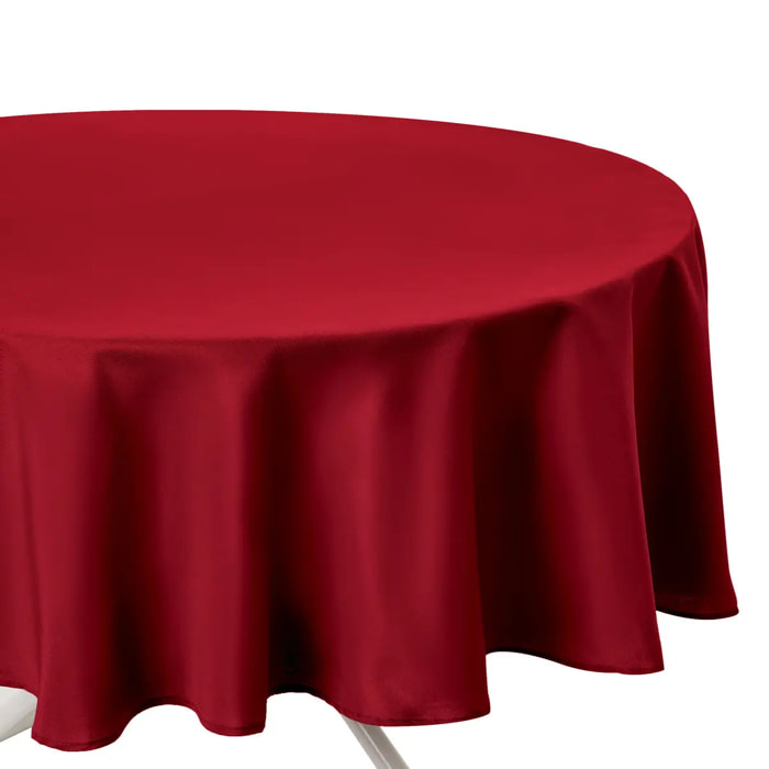 Nappe anti-tâche rouge D180cm