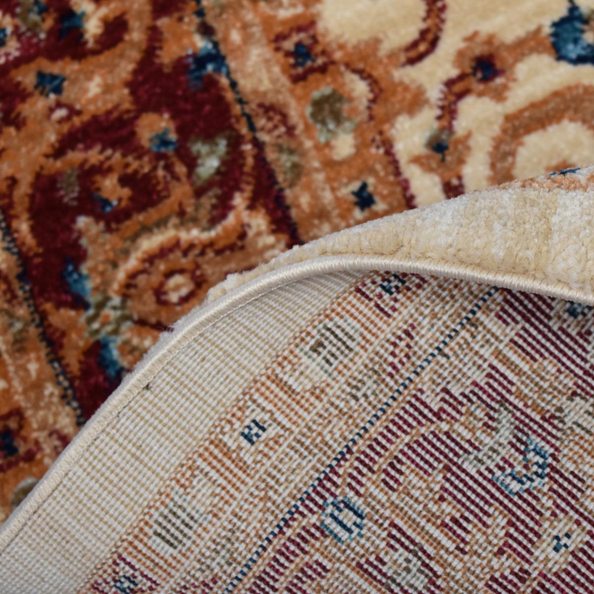 Tapis épais de 120x180 aux motif floraux traditionnels orientaux