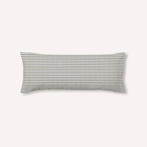 Taie d'oreiller en jacquard Jávea mediana Gris