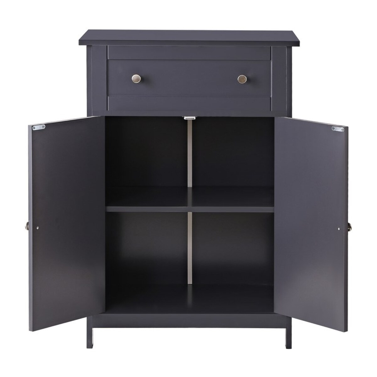 Mobile bagno 60x35x87 cm grigio - Jessica