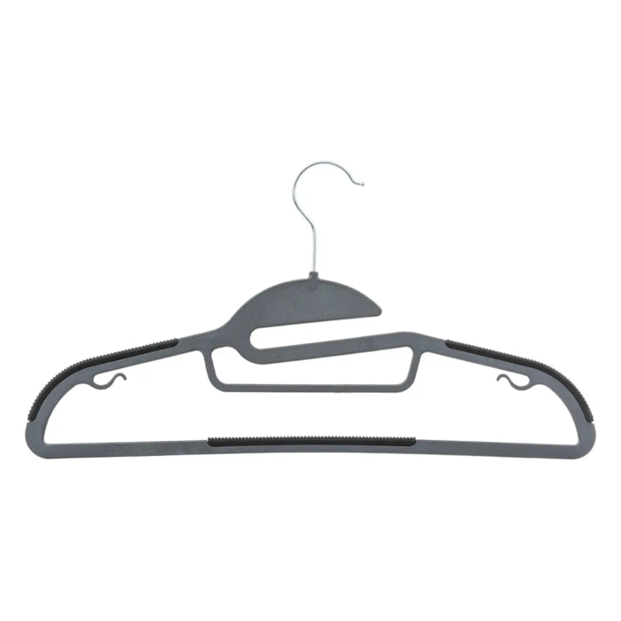 Cintres plastiques bi-matière x8