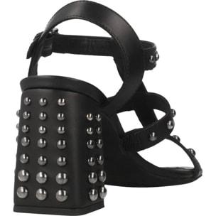 Sandalias Mujer de la marca GEOX  modelo D SEYLA SANDAL HIGH NEGRO