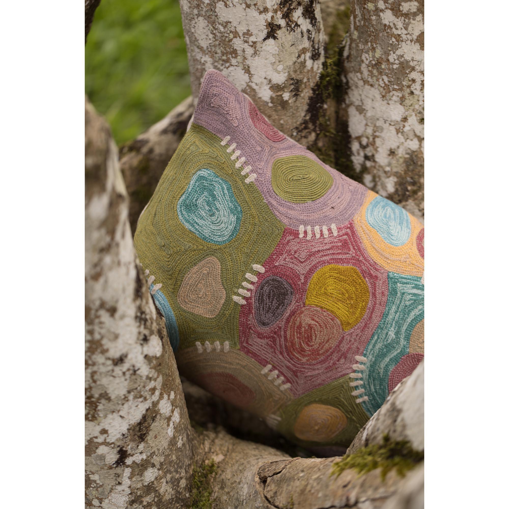 Coussin brodé Nestor