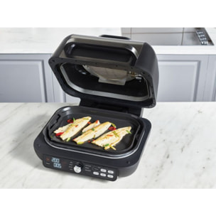 Grille-viande NINJA Foodi MAX PRO AG651EU noir gris à poser, 33x20 cm
