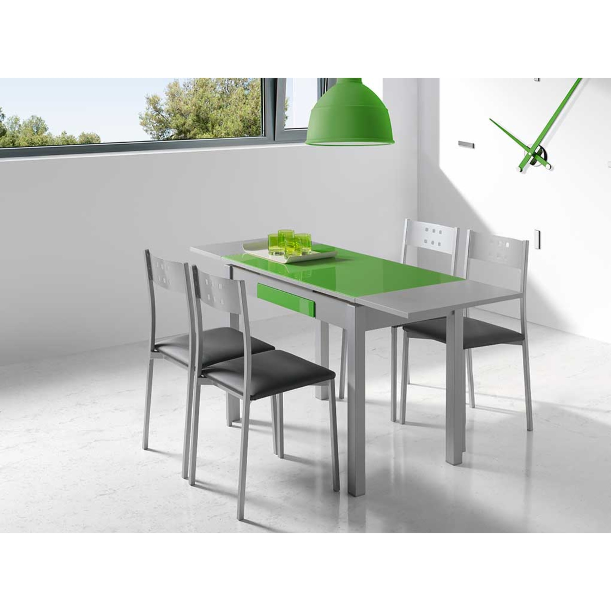 Mesa extensible de cocina