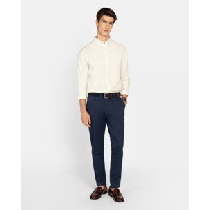 CAMISA MONACO STRIPED OXFORD