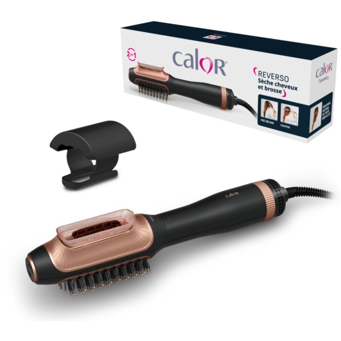 Brosse soufflante CALOR Reverso 2 en 1 CF9840C0