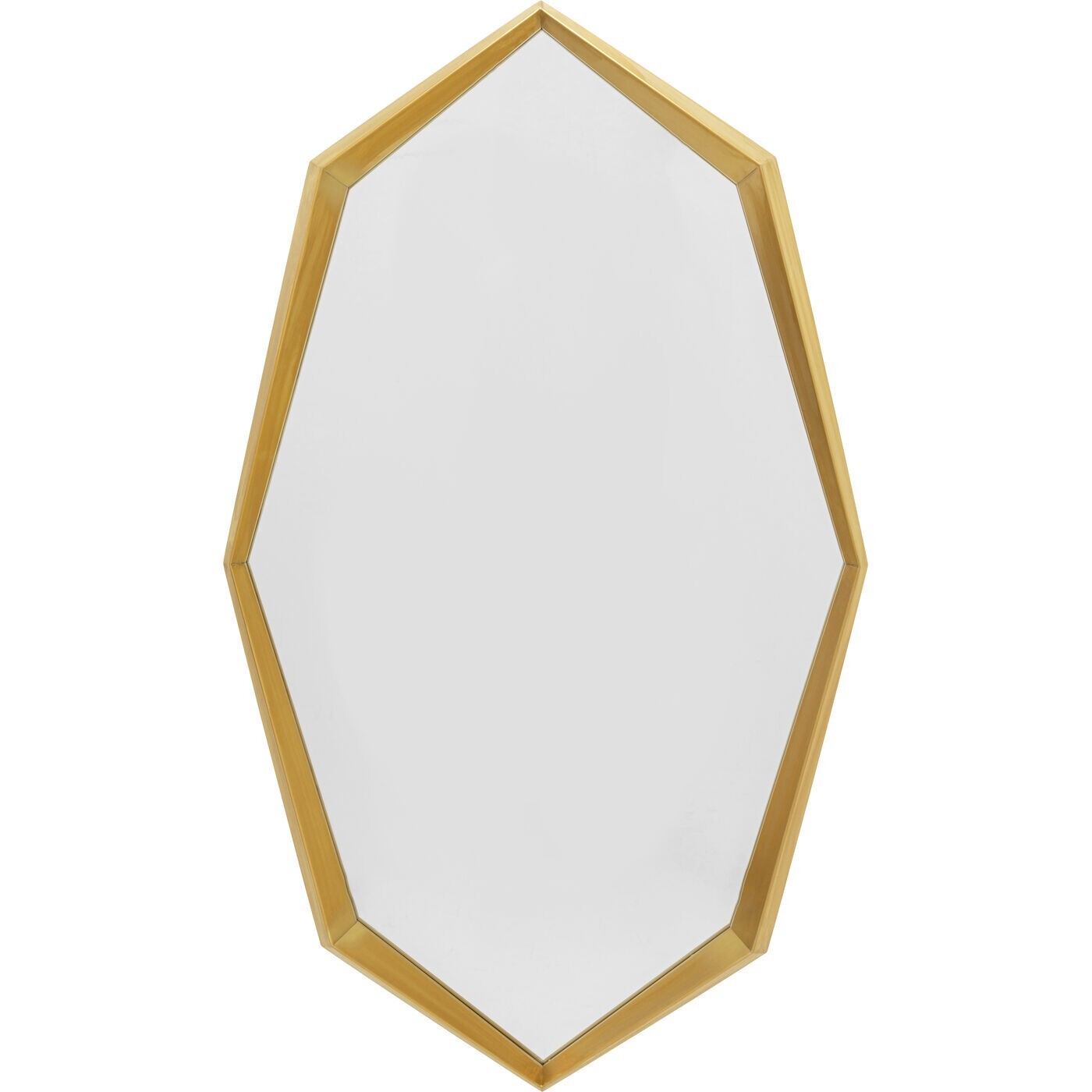 Miroir Octagon 150x90cm doré Kare Design