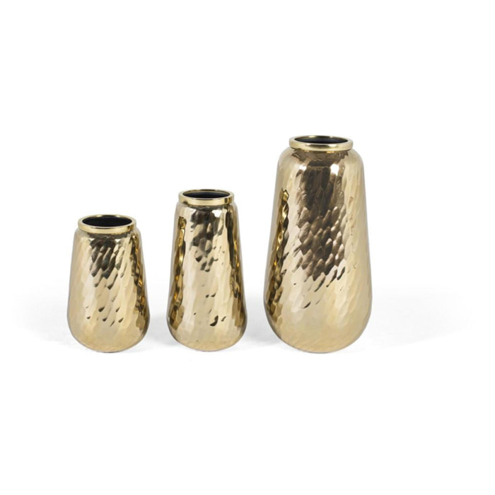 SET DE 3 JARRONES - 42 x20 diametro