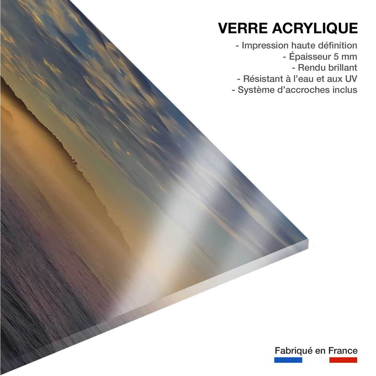 Tableau la corniche du pays basque Tableau plexiglas