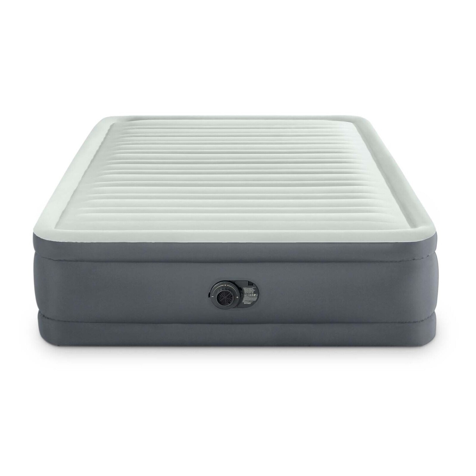 Intex Materasso Gonfiabile Dura-Beam PremAire Matrimoniale Autogonfiante, 152x203x46 cm