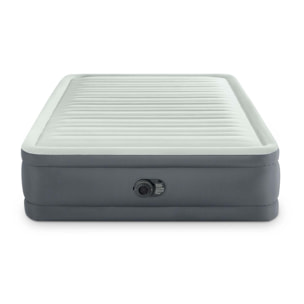 Intex Materasso Gonfiabile Dura-Beam PremAire Matrimoniale Autogonfiante, 152x203x46 cm