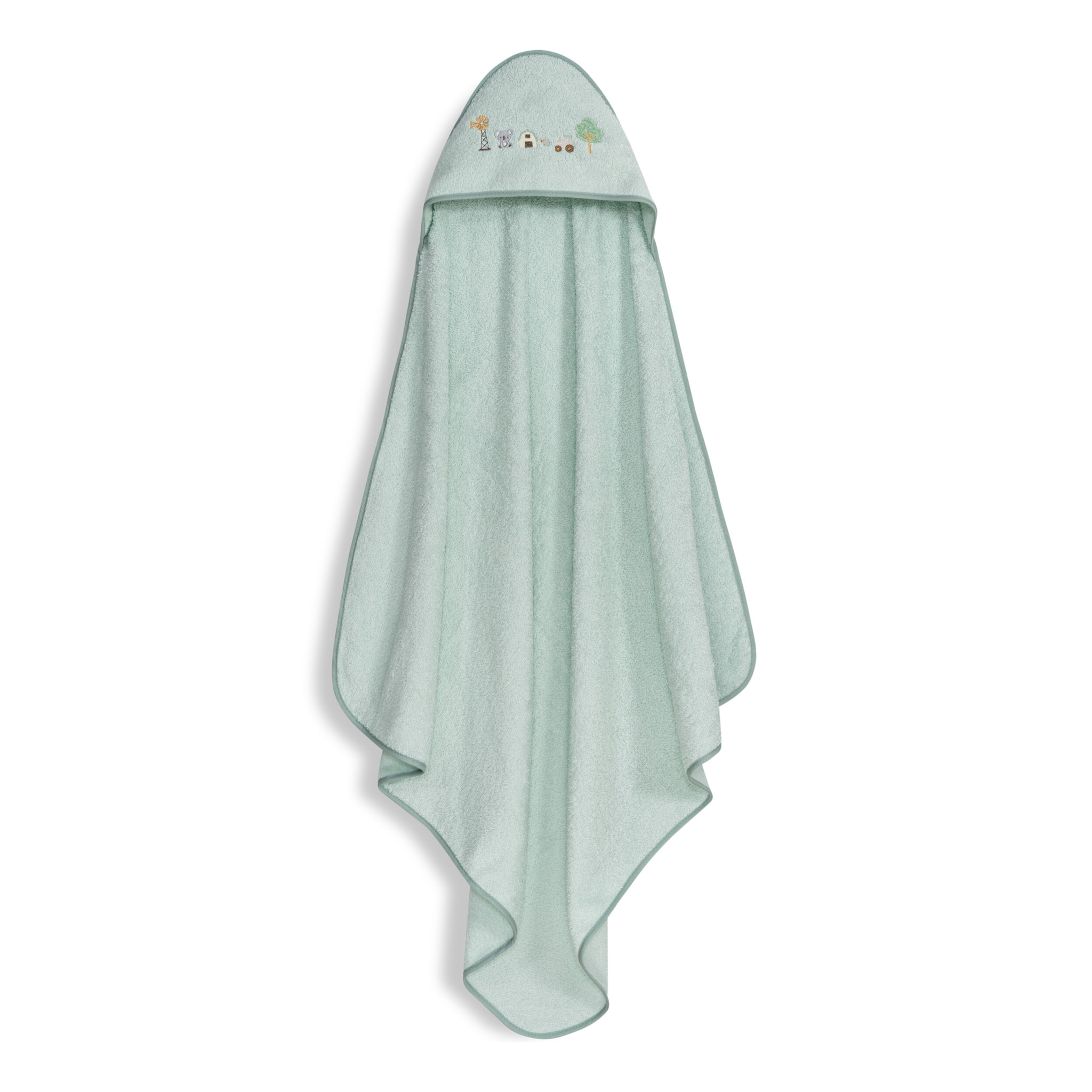 Capa Baño 1X1 Mod Granja Koala+ Gorro Verde