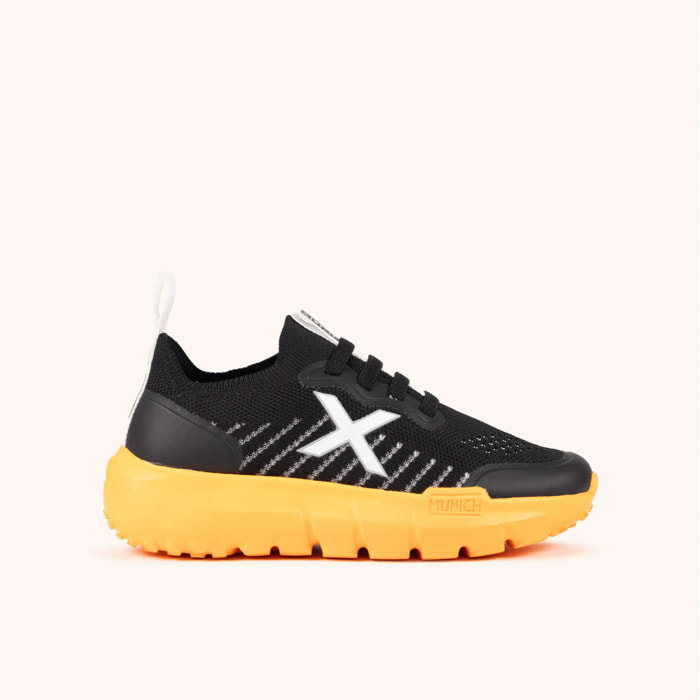 Zapatillas de estilo futurista con suela track MUNICH JONY KID 1