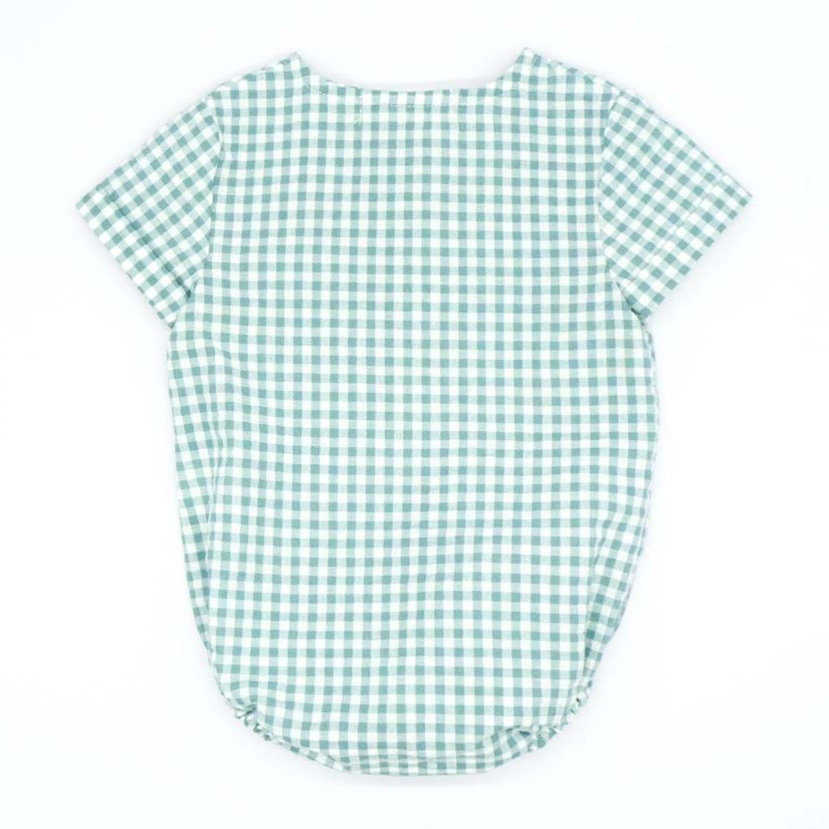 PELELE CUADROS VICHY VERDE