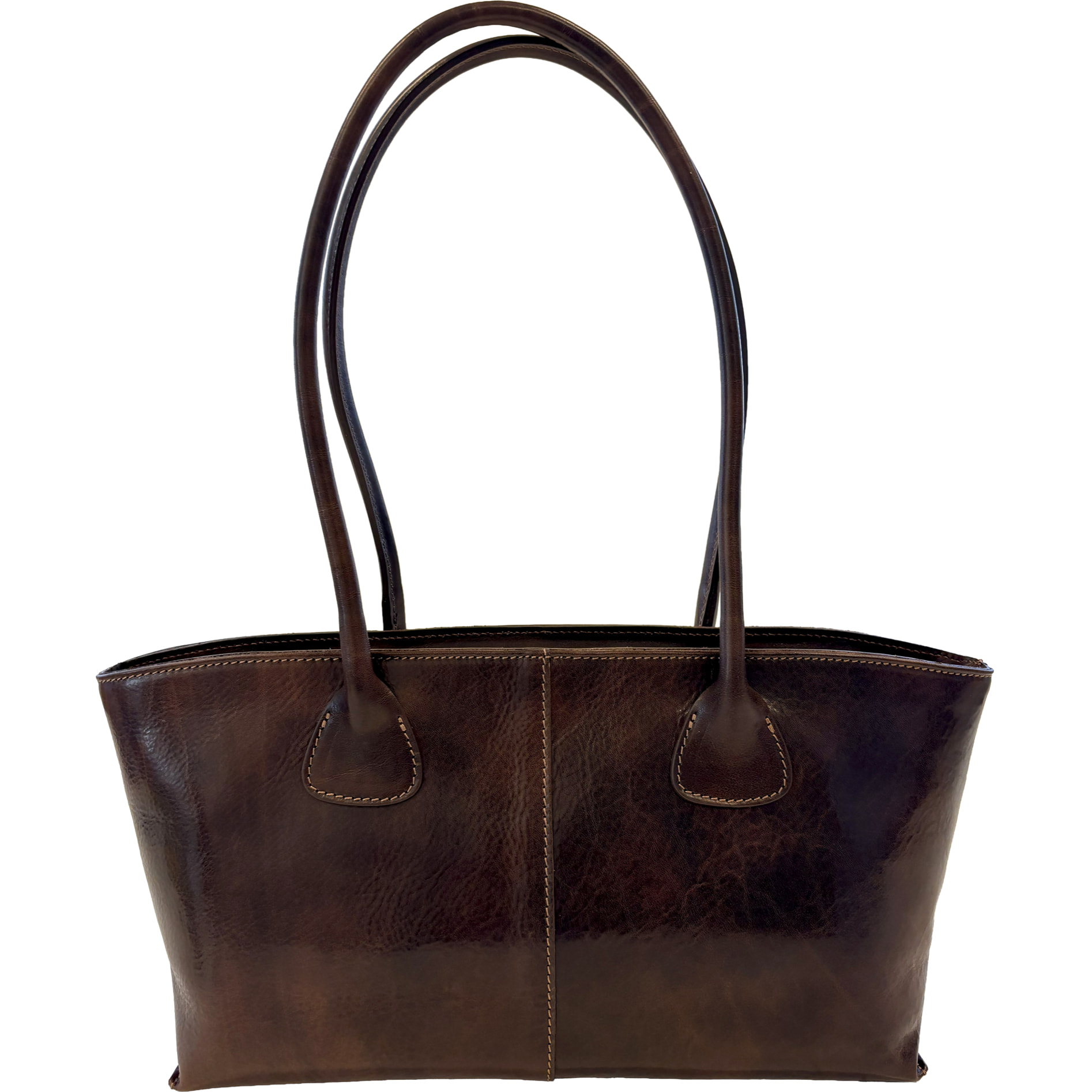 Borsa a Spalla Elegante Borsa Shopper da Donna in Pelle Lucida