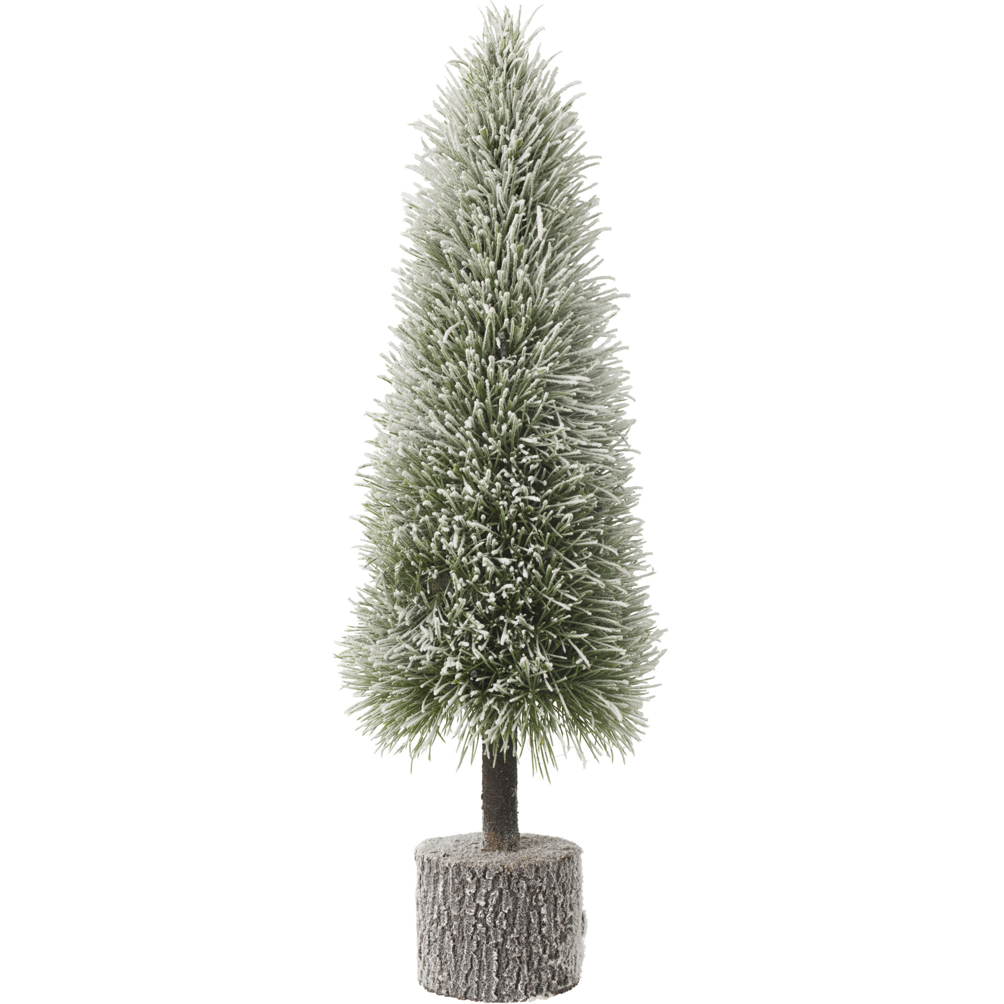 J-Line décoration Sapin De Noël Neige - plastique - vert - large - LED
