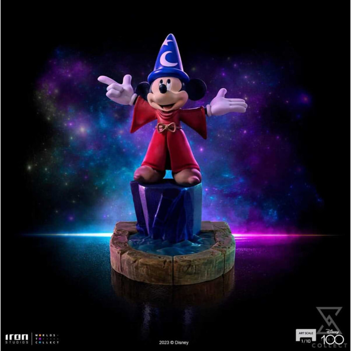 Disney Art Scale Statua 1/10 Mickey Fantasia Regular 25 Cm Iron Studios