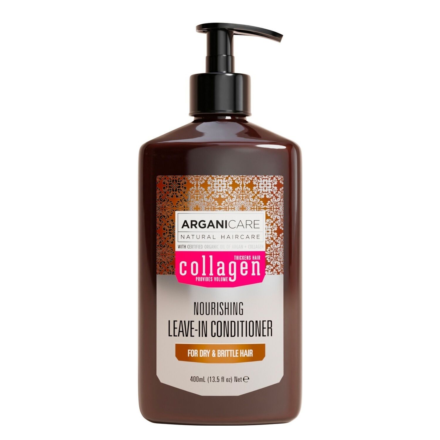 Collagen - Crème de Soin sans-Rinçage - Cheveux Fins, Plats et Dévitalisés 400 ml
