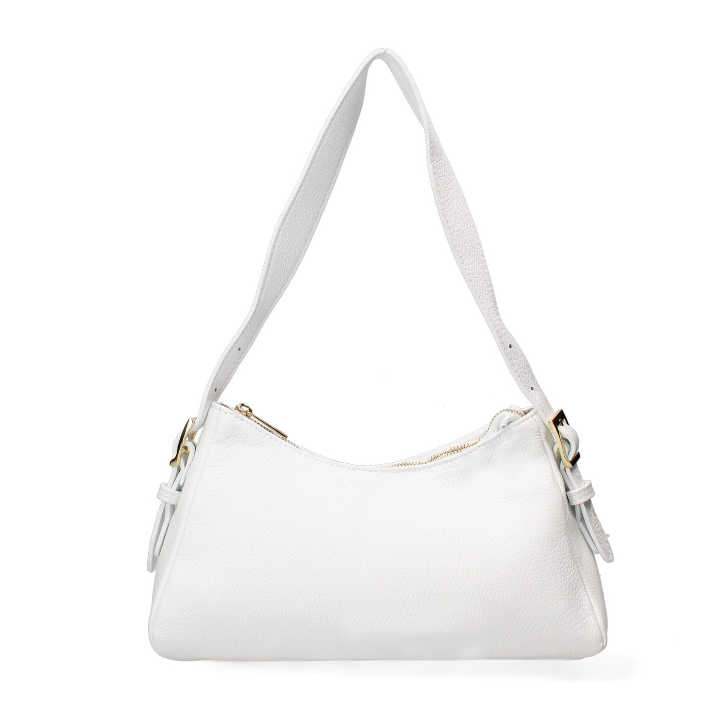 Borsa a mano da donna Made in Italy - Modello Calliope - 100% pelle - 31.0 x 17.0 x 10.0 cm