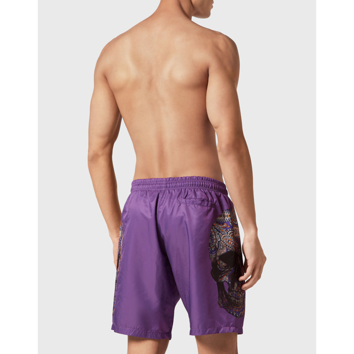 PHILIPP PLEIN Swim Trunks PAISLEY