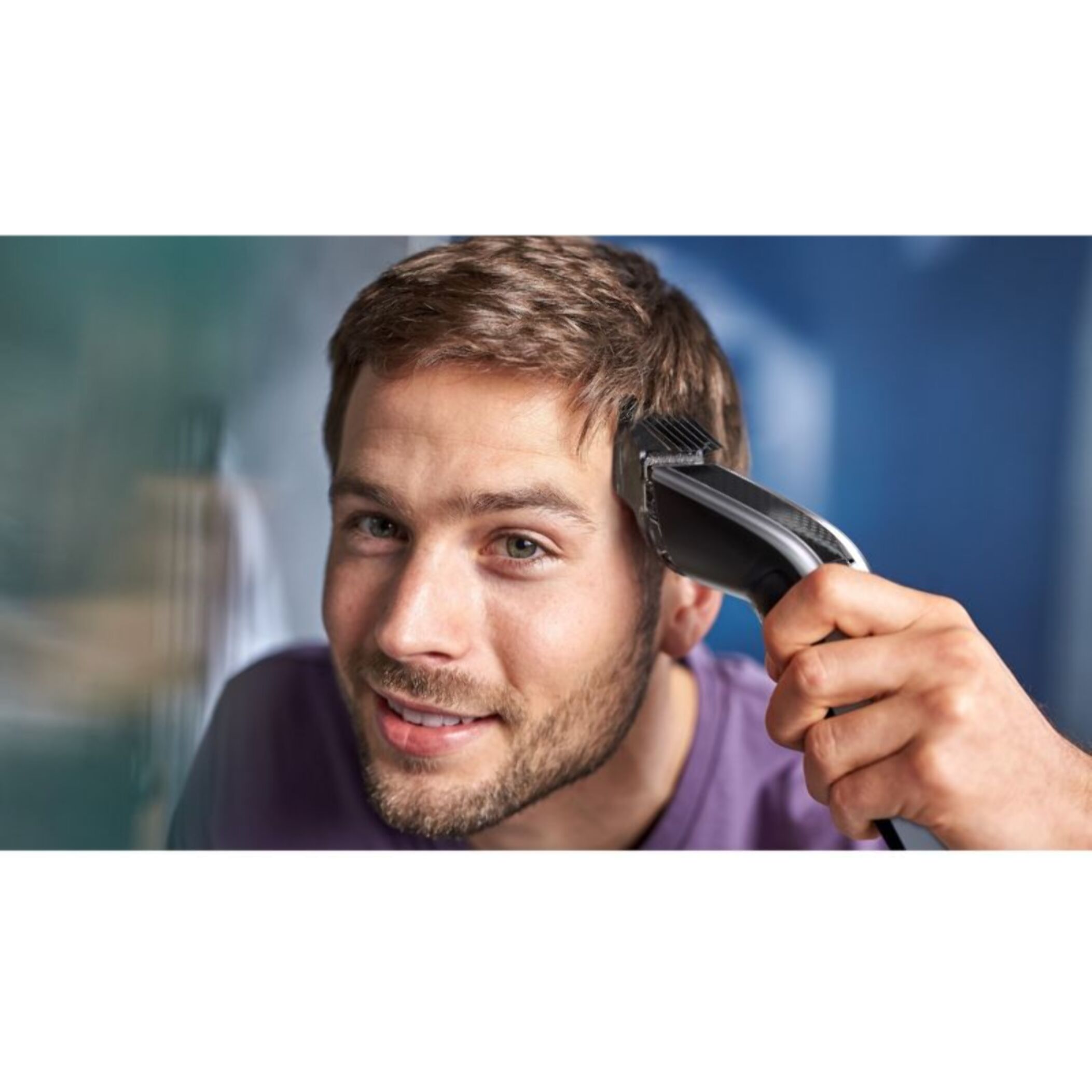 Tondeuse multi usages PHILIPS HC5630/15, molette réglable, 28 hauteurs de coupe, précision 1 mm, autonomie 90 mn