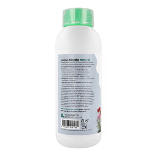 Humus Líquido Concentrado Bioestimulante Natural 1L Planeta Huerto