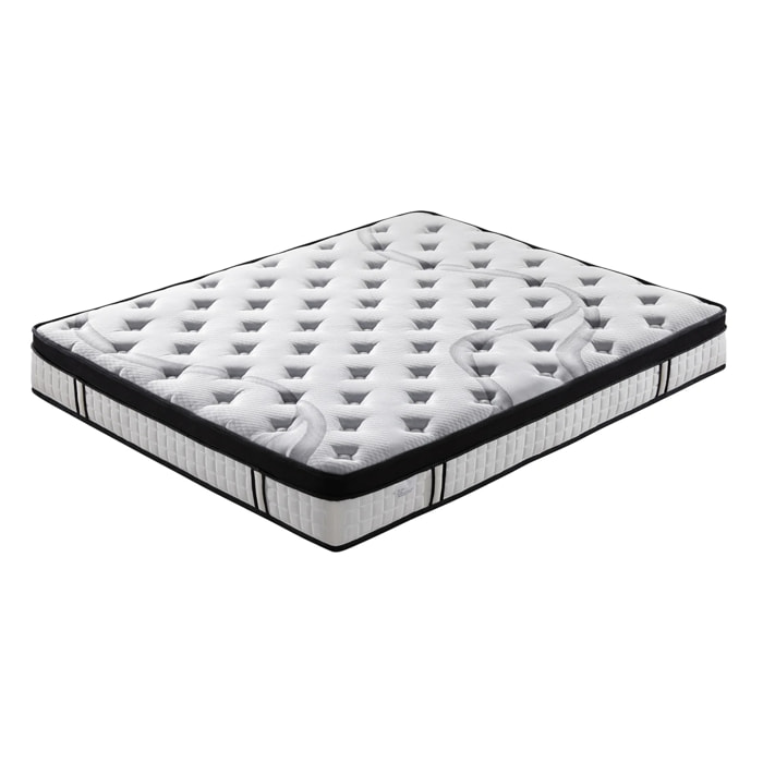 Matelas Fairmont | Mémoire de forme & Ressorts ensachés | 25cm